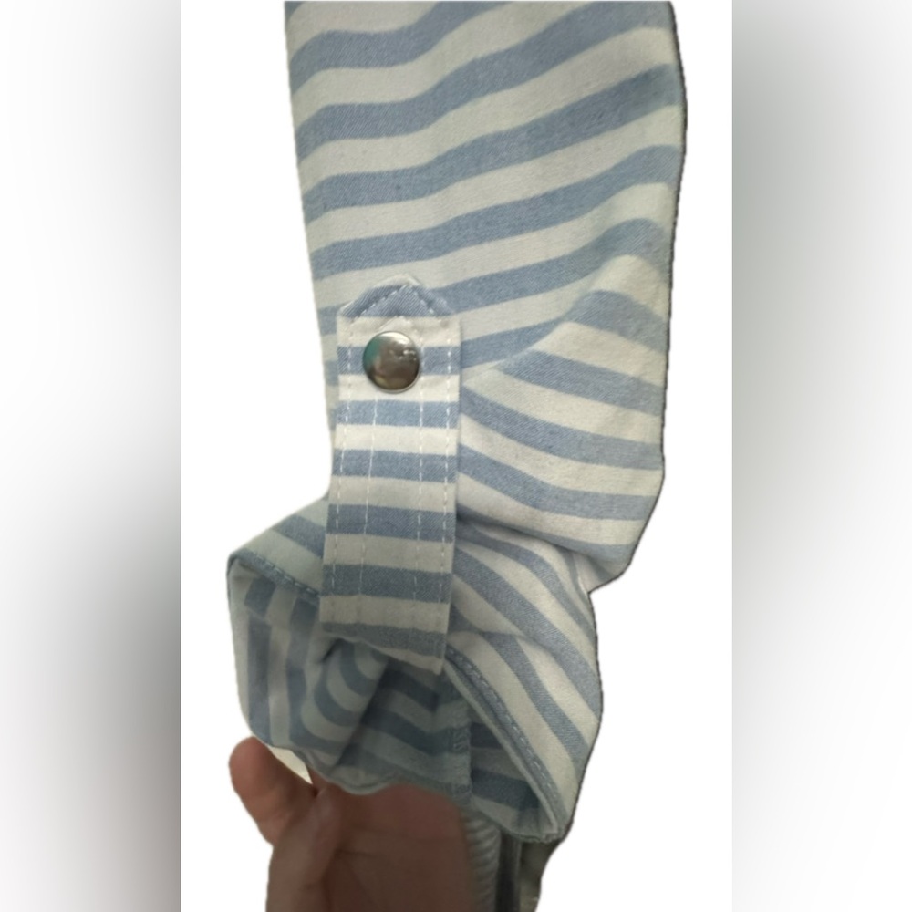 Nautical/Costal Women’s Striped Utility Dress w/ Belt 14 - Picture 3 of 7